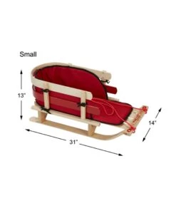 L.L.Bean Kids' Pull Sled And Cushion Set -Outdoor Exploration 111515 0 45