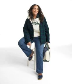 L.L.Bean Women's Bean Boots, Rubber Moc -Outdoor Exploration 175067 0 48