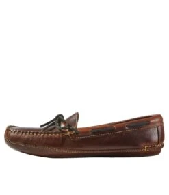 L.L.Bean Men's Leather Double-Sole Slippers, Leather-Lined -Outdoor Exploration 197690 0 44