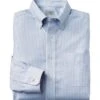 L.L.Bean Men's Wrinkle-Free Classic Oxford Cloth Shirt, Traditional Fit University Stripe -Outdoor Exploration 209411 47 41
