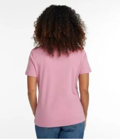 Women's L.L.Bean Tee, Short-Sleeve Crewneck -Outdoor Exploration 215557 0 45