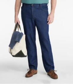 L.L.Bean Men's Double L® Jeans, Classic Fit, Straight Leg -Outdoor Exploration 220626 0 46