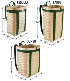 L.L.Bean Allagash Pack Basket -Outdoor Exploration 225839 0 46