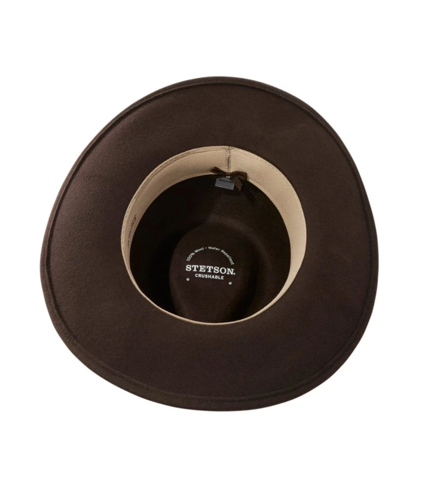 L.L.Bean Men's Stetson Sturgis Crushable Wool Hat 4 L.L.Bean Men's Stetson Sturgis Crushable Wool Hat - Image 2