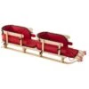 L.L.Bean Kids' Pull Sled And Cushion Set, Tandem 1 L.L.Bean Kids' Pull Sled And Cushion Set, Tandem -Outdoor Exploration 260122 0 41
