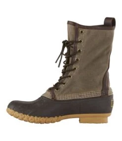 L.L.Bean Women's Signature Waxed-Canvas Maine Hunting Shoe, 10" -Outdoor Exploration 270247 0 44