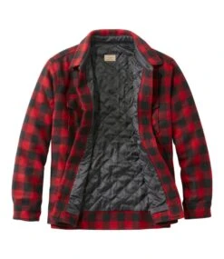 L.L.Bean Men's Maine Guide Shirt With PrimaLoft -Outdoor Exploration 277790 0 46