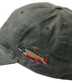 L.L.Bean Adults' MIF&W Waxcloth Hat, Brook Trout -Outdoor Exploration 282040 0 45