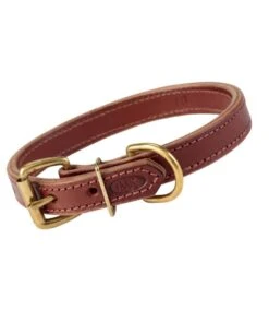 L.L.Bean Boyt High Prairie Leather Dog Collar