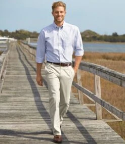 L.L.Bean Men's Wrinkle-Free Double L® Chinos, Standard Fit, Plain Front -Outdoor Exploration 290508 0 47