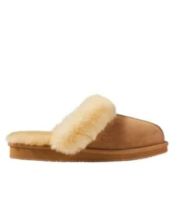 L.L.Bean Women's Wicked Good Shearling-Lined Slides