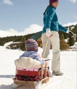 L.L.Bean Kids' Pull Sled With Pull Handle -Outdoor Exploration 293255 0 48