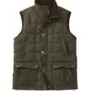 Men's L.L.Bean Upcountry Waxed Cotton Down Vest