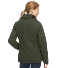 Women's L.L.Bean Upcountry Waxed-Cotton Down Jacket -Outdoor Exploration 296116 0 45
