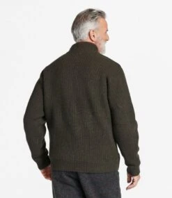 L.L.Bean Men's Waterfowl Sweater With WINDSTOPPER By GORE-TEX LABS -Outdoor Exploration 296227 0 45
