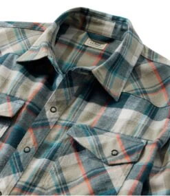 L.L.Bean Men's Katahdin Performance Flannel Shirt -Outdoor Exploration 298102 0 48