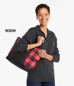 L.L.Bean Everyday Lightweight Tote, Plaid 10 L.L.Bean Everyday Lightweight Tote, Plaid -Outdoor Exploration 302380 0 45