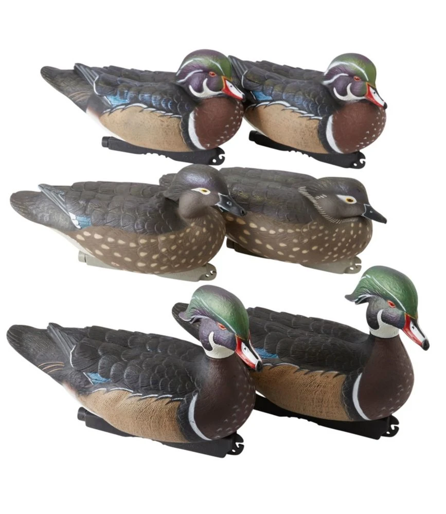 L.L.Bean Avery Pro-Grade Decoys, Wood Duck 6-Pack 3 L.L.Bean Avery Pro-Grade Decoys, Wood Duck 6-Pack