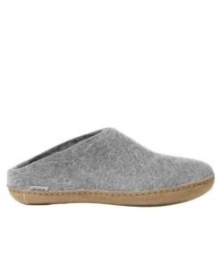 L.L.Bean Adults' Glerups Wool Slippers, Open Heel