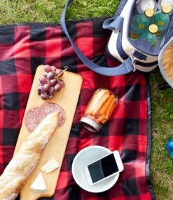 L.L.Bean Waterproof Outdoor Blanket, Extra-Large Plaid -Outdoor Exploration 304442 0 46