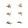 L.L.Bean Umpqua Six-Piece Caddis Dry Fly Selection