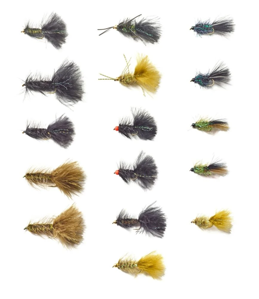 L.L.Bean Umpqua 16-Piece Bugger Fly Selection 3 L.L.Bean Umpqua 16-Piece Bugger Fly Selection