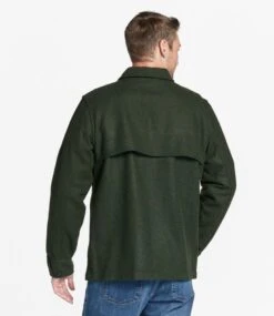 L.L.Bean Men's Maine Guide Zip-Front Jac-Shirt -Outdoor Exploration 500043 0 45