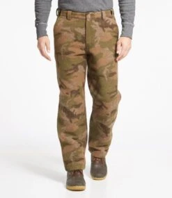 L.L.Bean Men's Maine Guide Wool Pants With PrimaLoft, Camouflage -Outdoor Exploration 500507 0 44