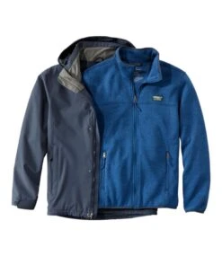 Men's L.L.Bean Sweater Fleece 3-in-1 Jacket -Outdoor Exploration 501838 0 71