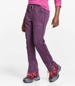 L.L.Bean Kids' Mountain Fleece Pants -Outdoor Exploration 502132 0 44