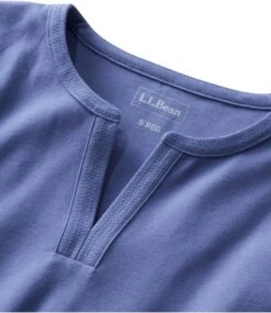 Women's L.L.Bean Tee, Three-Quarter-Sleeve Splitneck Tunic -Outdoor Exploration 503593 0 46