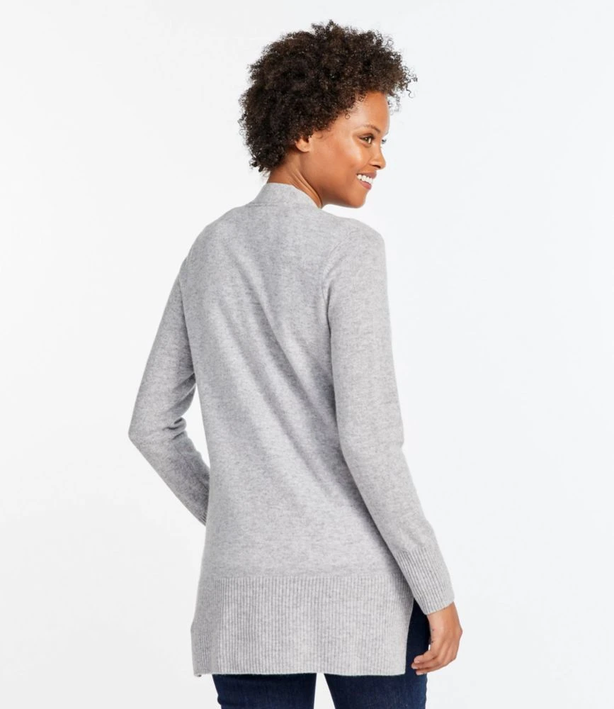 L.L.Bean Women's Classic Cashmere Open Cardigan With Pocket 5 L.L.Bean Women's Classic Cashmere Open Cardigan With Pocket - Image 3