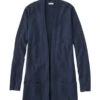 L.L.Bean Women's Classic Cashmere Open Cardigan With Pocket -Outdoor Exploration 503632 37948 41
