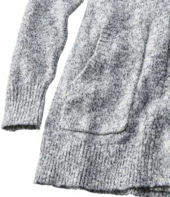 L.L.Bean Women's Cotton Ragg Sweater, Open Cardigan -Outdoor Exploration 503637 0 46