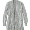 L.L.Bean Women's Cotton Ragg Sweater, Open Cardigan -Outdoor Exploration 503637 461 41