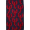 L.L.Bean Seaside Beach Towel, Lobsters