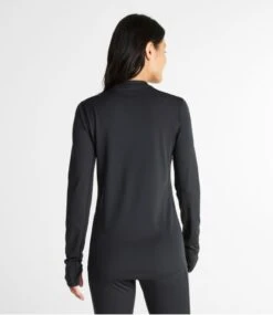 Women's L.L.Bean Lightweight Crew Base Layer, Long Sleeve -Outdoor Exploration 504946 0 45