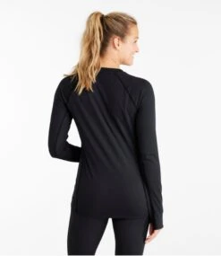 Women's L.L.Bean Midweight Crew Base Layer, Long Sleeve -Outdoor Exploration 504949 0 45