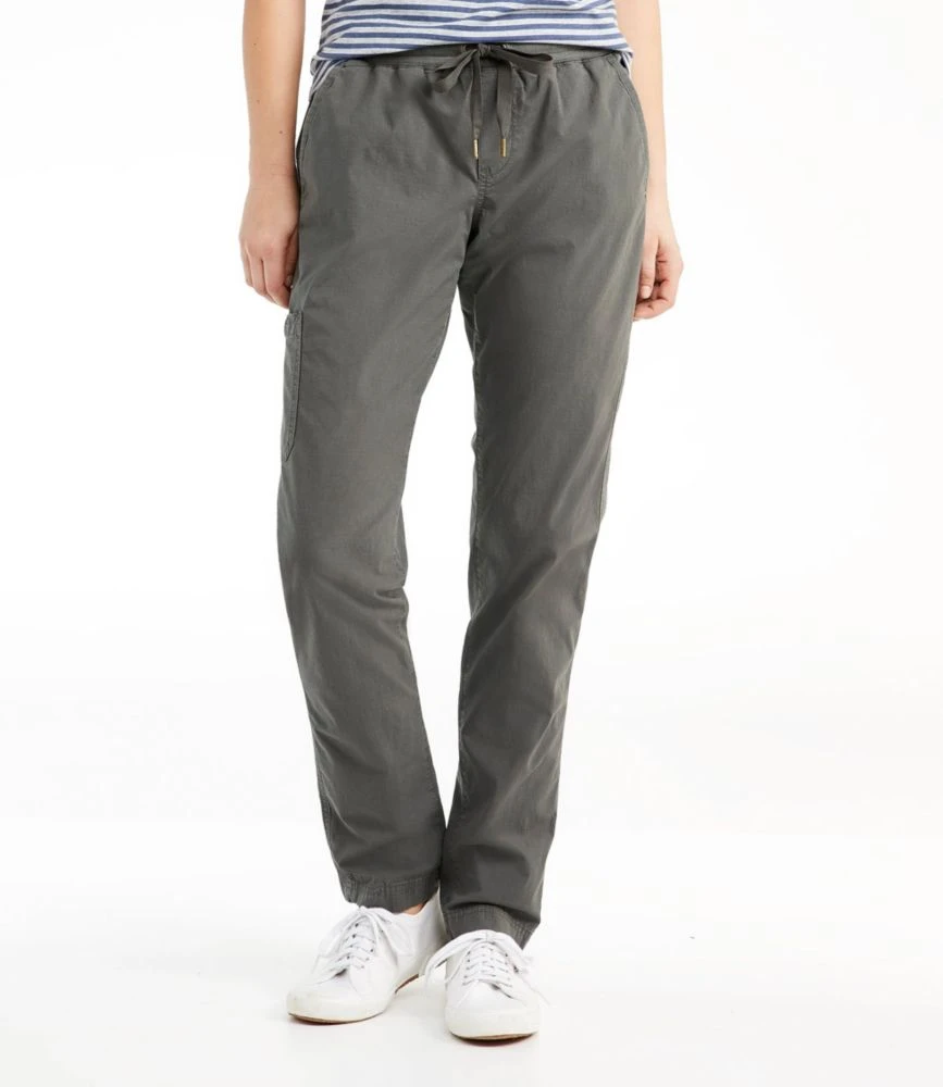 L.L.Bean Women's Stretch Ripstop Pull-On Pants 4 L.L.Bean Women's Stretch Ripstop Pull-On Pants - Image 2