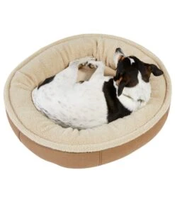 L.L.Bean Premium Oval Bolster Dog Bed -Outdoor Exploration 505847 0 46