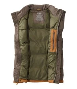 L.L.Bean Men's Mountain Classic Down Vest, Colorblock -Outdoor Exploration 505986 0 48