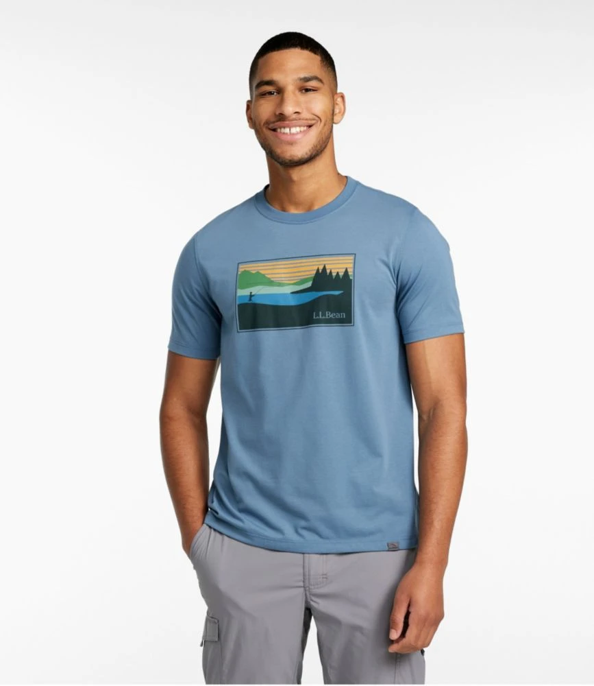 L.L.Bean Men's Technical Fishing Graphic Tees, Short-Sleeve 4 L.L.Bean Men's Technical Fishing Graphic Tees, Short-Sleeve - Image 2