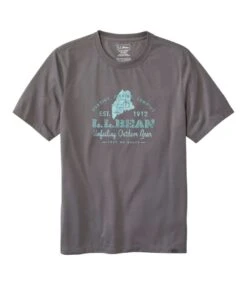 L.L.Bean Men's Technical Fishing Graphic Tees, Short-Sleeve