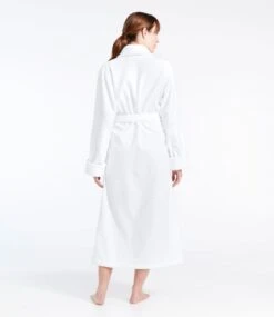 L.L.Bean Women's Organic Terry Robe -Outdoor Exploration 506278 0 45