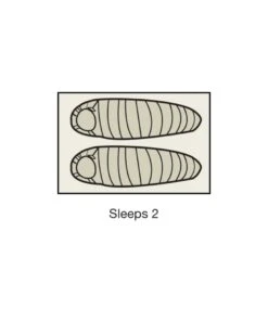 L.L.Bean Adventure Dome 2-Person Tent -Outdoor Exploration 506336 0 45