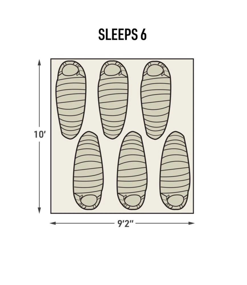 L.L.Bean Adventure Dome 6-Person Tent 5 L.L.Bean Adventure Dome 6-Person Tent - Image 3