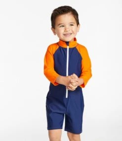 L.L.Bean Toddlers' Sun-and-Surf Bodysuit, Colorblock 10 L.L.Bean Toddlers' Sun-and-Surf Bodysuit, Colorblock -Outdoor Exploration 506500 0 46