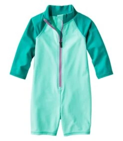 L.L.Bean Toddlers' Sun-and-Surf Bodysuit, Colorblock