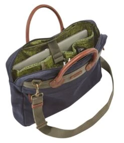 L.L.Bean Waxed Canvas Briefcase 10 L.L.Bean Waxed Canvas Briefcase -Outdoor Exploration 506534 0 46