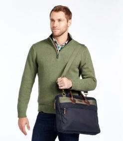 L.L.Bean Waxed Canvas Briefcase 11 L.L.Bean Waxed Canvas Briefcase -Outdoor Exploration 506534 0 47